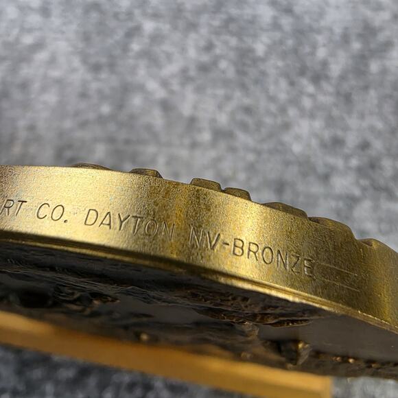 VTG Brookgreen Gardens Bronze Medal South Carolina Stone Carver and the Garden - Picture 7 of 11